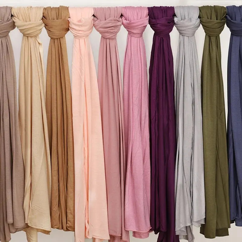 Foulard Hijab en jersey Premium - Confort Quotidien