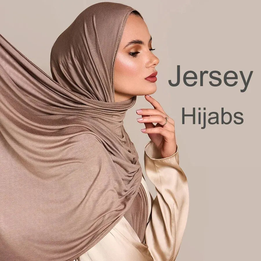 Foulard Hijab en jersey Premium - Confort Quotidien