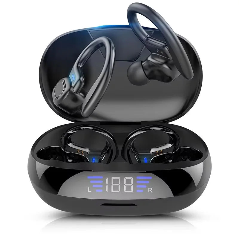 Original Wireless Earphones Ture Wireless Earbuds Ear Hook Sports HiFI Stereo Waterproof Headset With Mic TWS Headphone