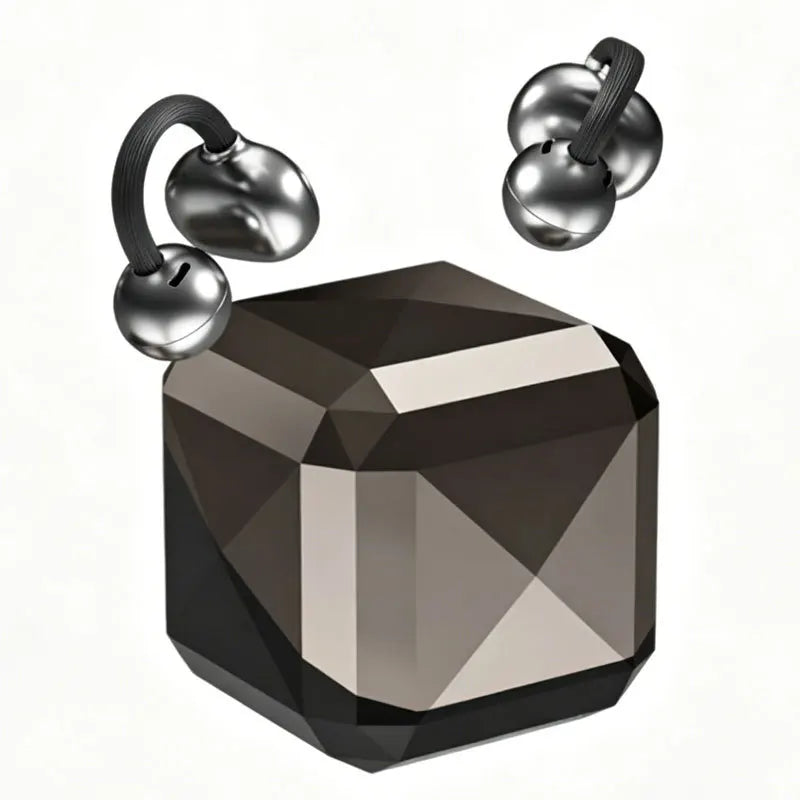 Wireless Earbuds with Earring-Style Accents Compact Convenient Noise-Canceling Bluetooth TWS Earbuds for Women
